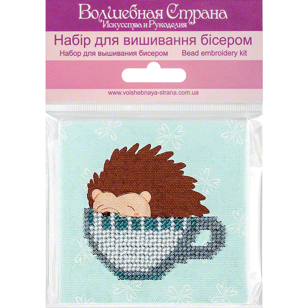 Bead embroidery magnet FLA-268